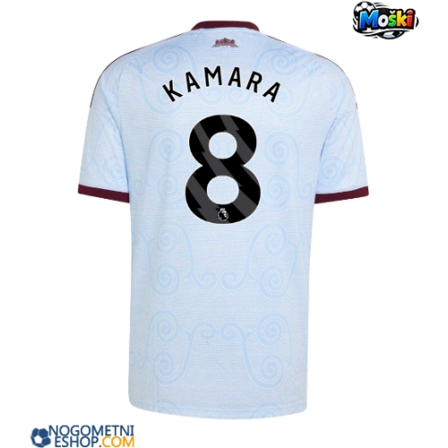 Moški Nogometni dresi Aston Villa Boubacar Kamara #8 Tretji 2026-27 Kratek Rokav